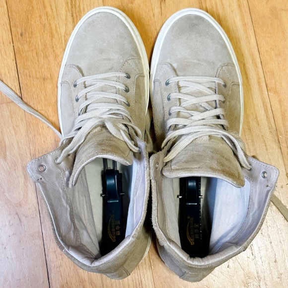 Saks Fifth Avenue Suede High Tops size 10.5 - Picture 5 of 7